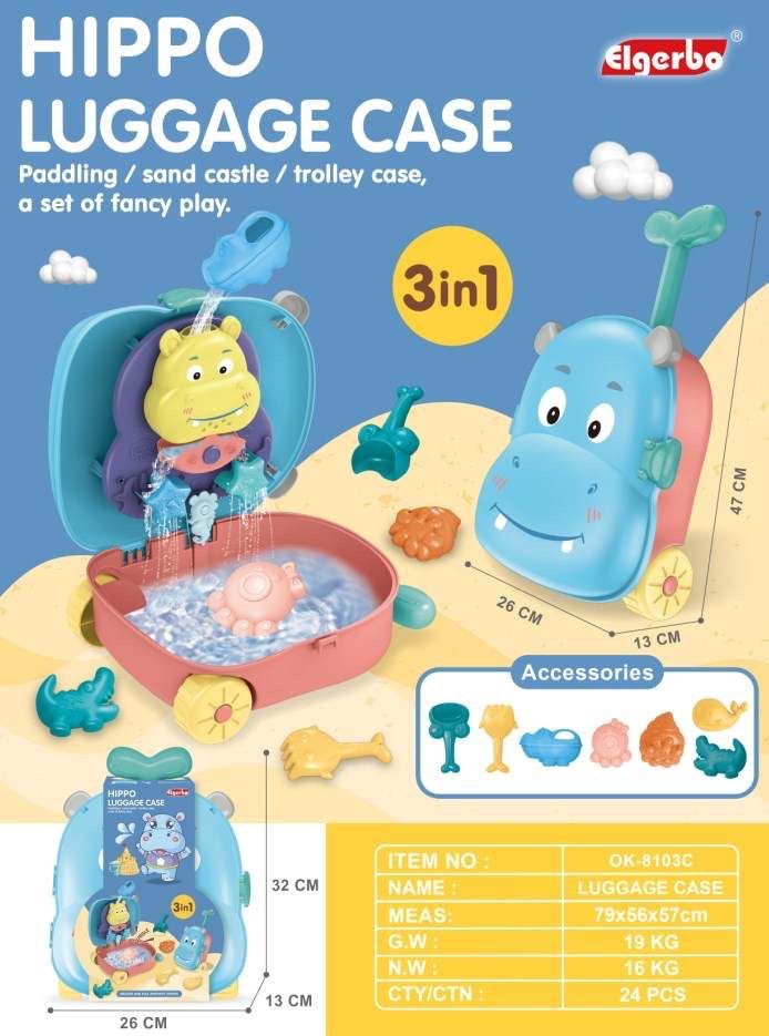 Zomerkoffertje watertafel